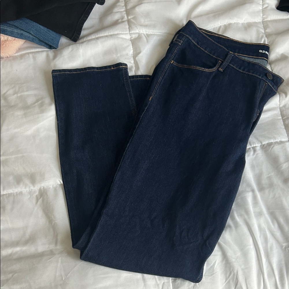 Old Navy Women's Dark Blue Jeans